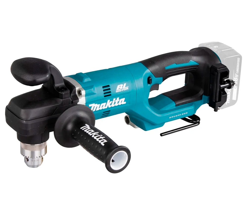Mașină de găurit unghiulară cu acumulator (fără bat) MAKITA DDA450ZK 18V