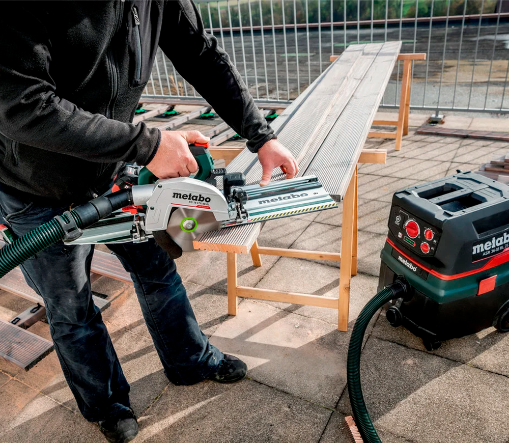 Fierăstrău circular cu acumulator (fără bat) METABO KS18 LTX 66 BL 165mm 18V-4