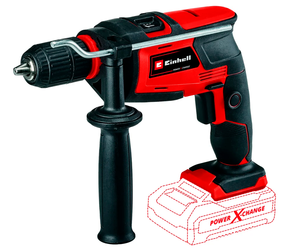 Mașină de găurit cu percutie cu acumulator (fără bat) EINHELL TC-ID 18 Li PXC SOLO 18V
