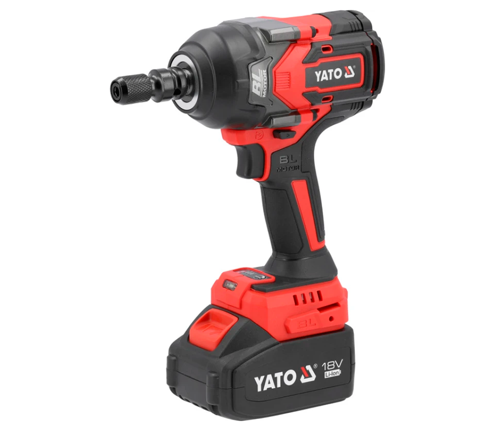 Mașină de înșurubat cu impact cu acumulator 18V 4Ah YATO YT828071  1200Nm-3