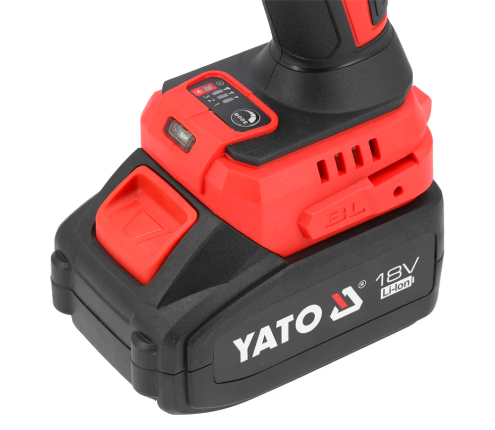 Mașină de înșurubat cu impact cu acumulator 18V 4Ah YATO YT828071  1200Nm-5