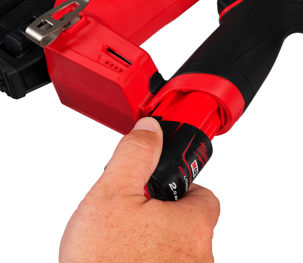 Capsator cu acumulator MILWAUKEE M12 FCN18GS-202X 120bat/min 12V 2Ah-8