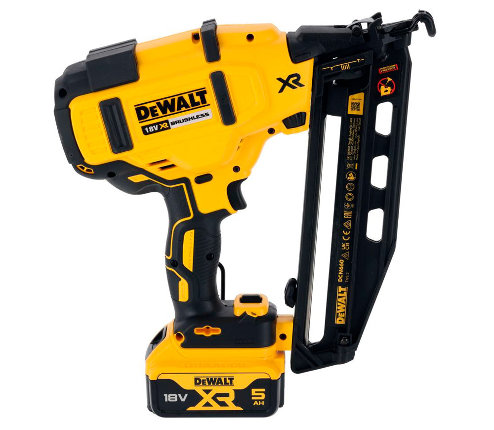 Степлер аккумуляторный DEWALT DCN660P2-QW 240уд/мин 18В 5Ач-6