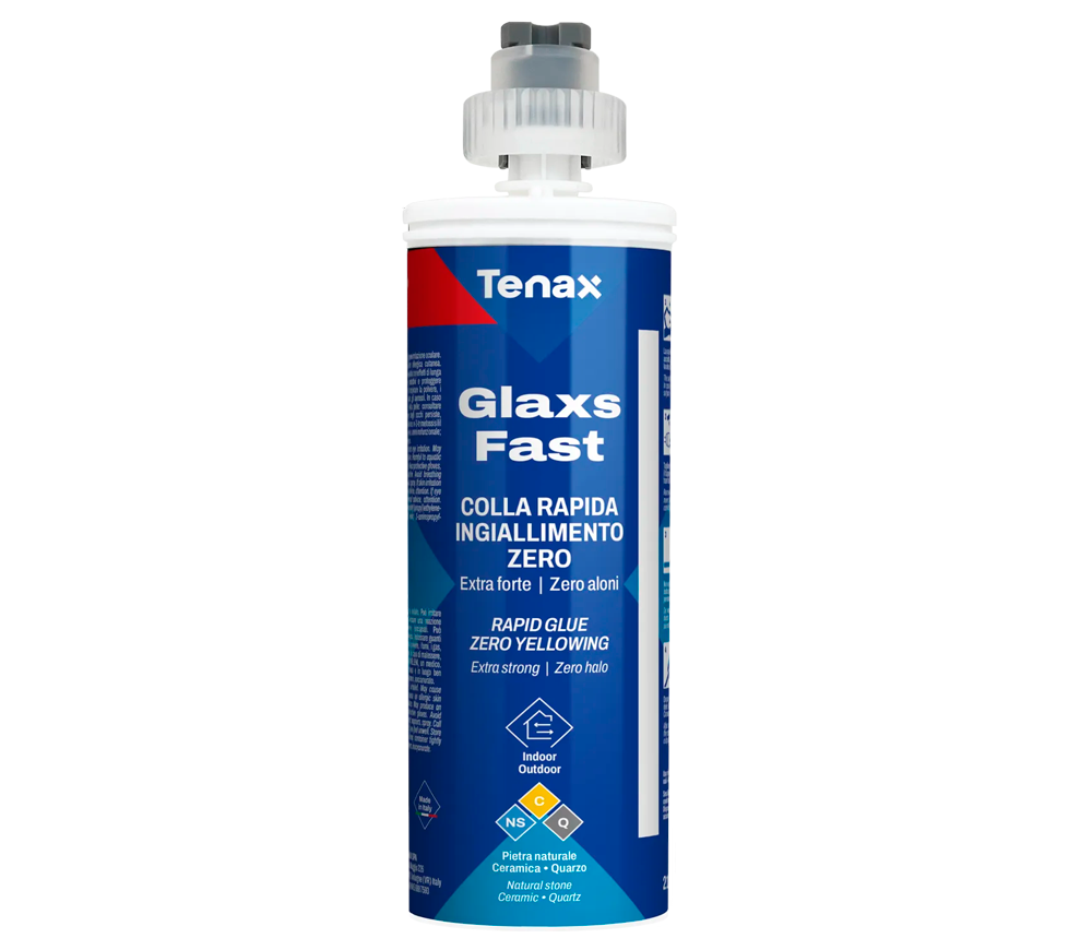 Adeziv epoxid lichid Tenax GLAXS FAST BIANCO 0.215L