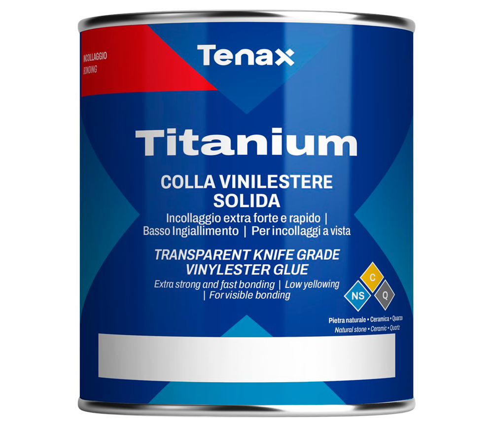 Adeziv venylether dens Tenax TITANIUM SOLIDO NEUTRO 1+0.1L