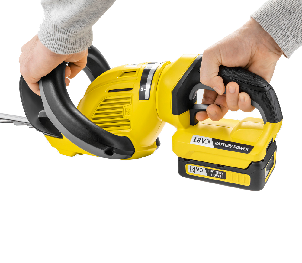 Кусторез аккумуляторный KARCHER HGE 18-50 Battery Set 500мм 18В 2.5Ач-4