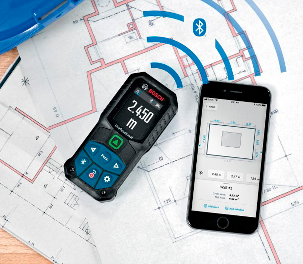 Дальномер BOSCH GLM 50-27 CG 50m IP65-5