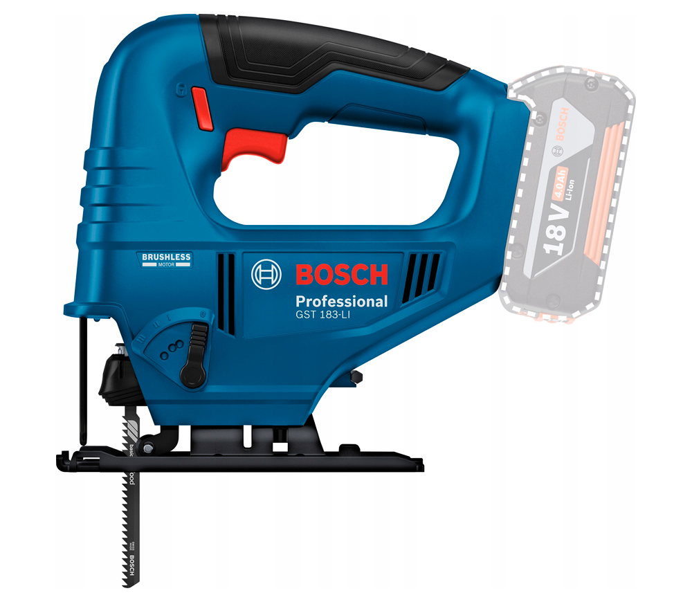 Fierăstrău pendular cu acumulator (fără bat) BOSCH GST 183 LI 18V-4