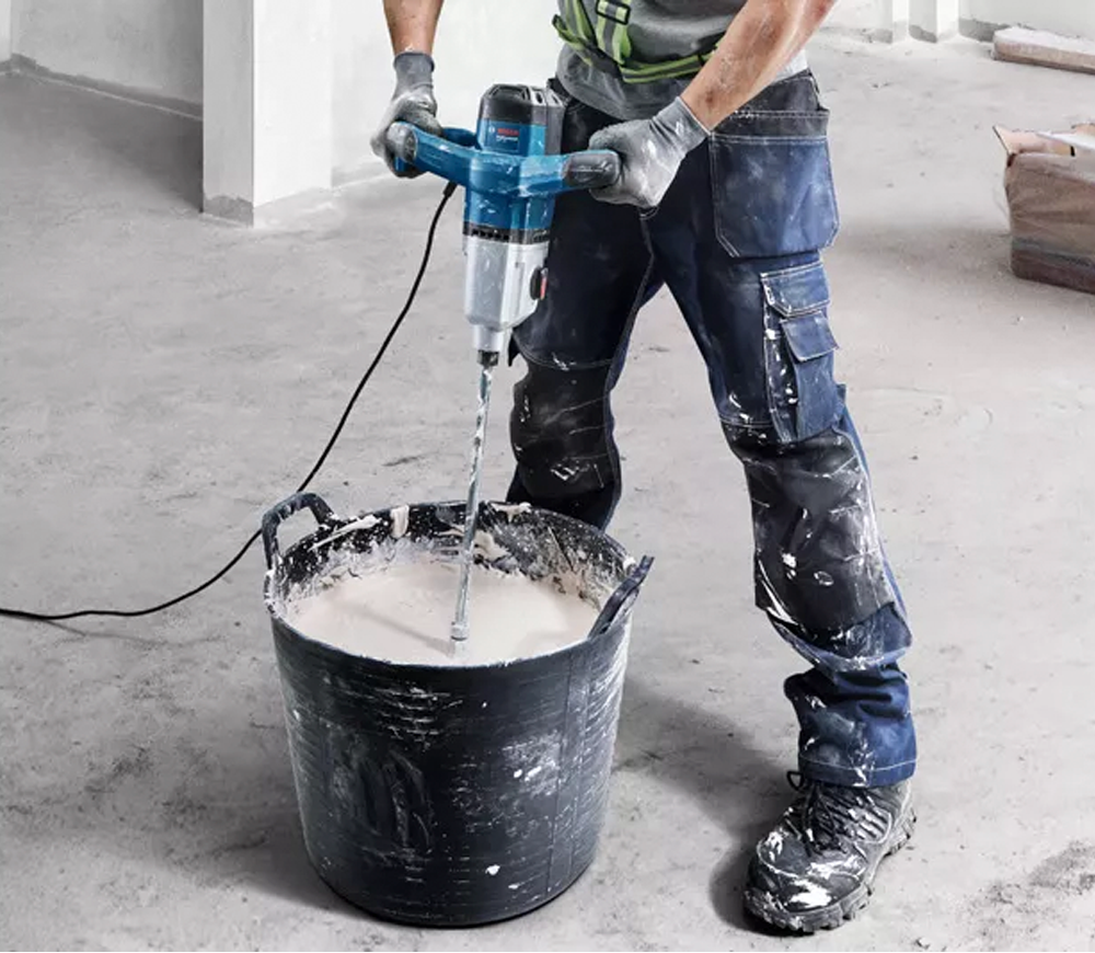Миксер строительный BOSCH GRW 140 1400вт-2
