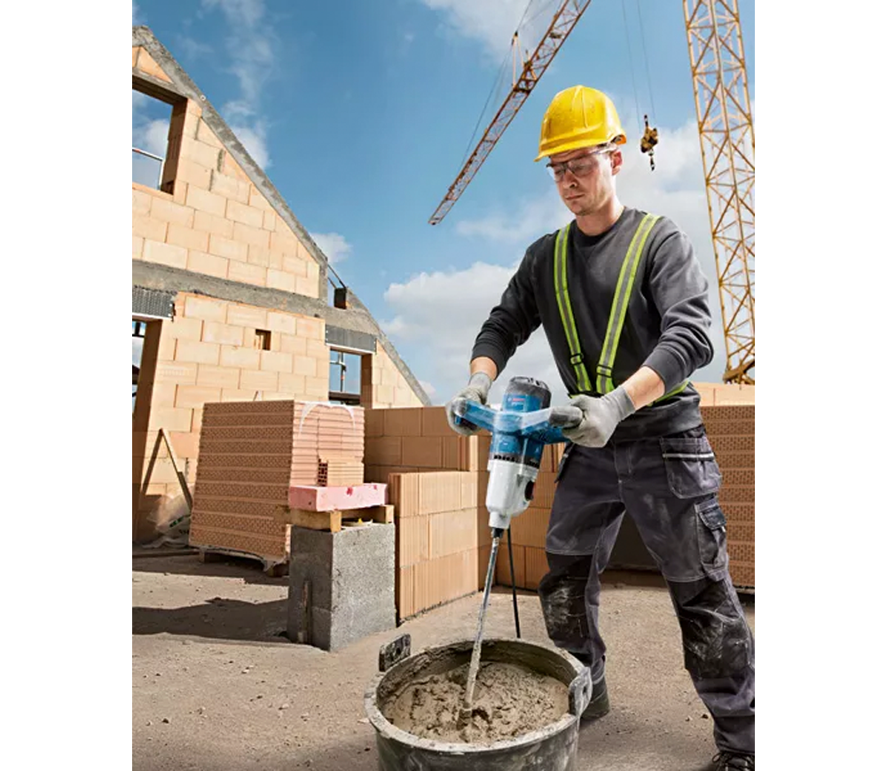 Миксер строительный BOSCH GRW 140 1400вт-3