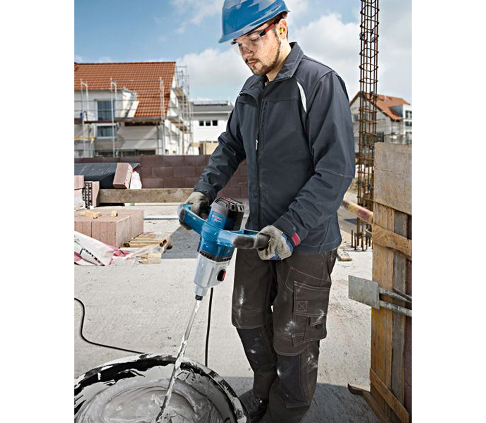 Миксер строительный BOSCH GRW 140 1400вт-6