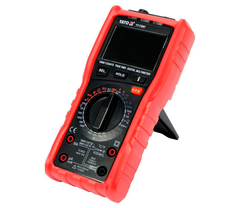 Multimetru digital YATO YT73097 0/1000V 0/10A-2