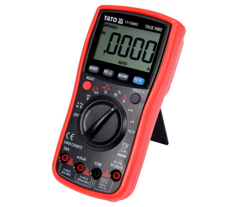 Multimetru digital YATO YT730893 0/1000V 0/20A-2