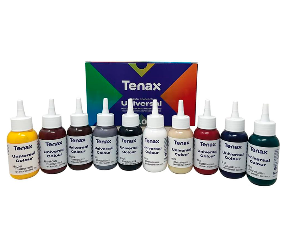 Set de 10 coloranți lichide Tenax UNIVERSAL COLOUR KIT 10x0.075L
