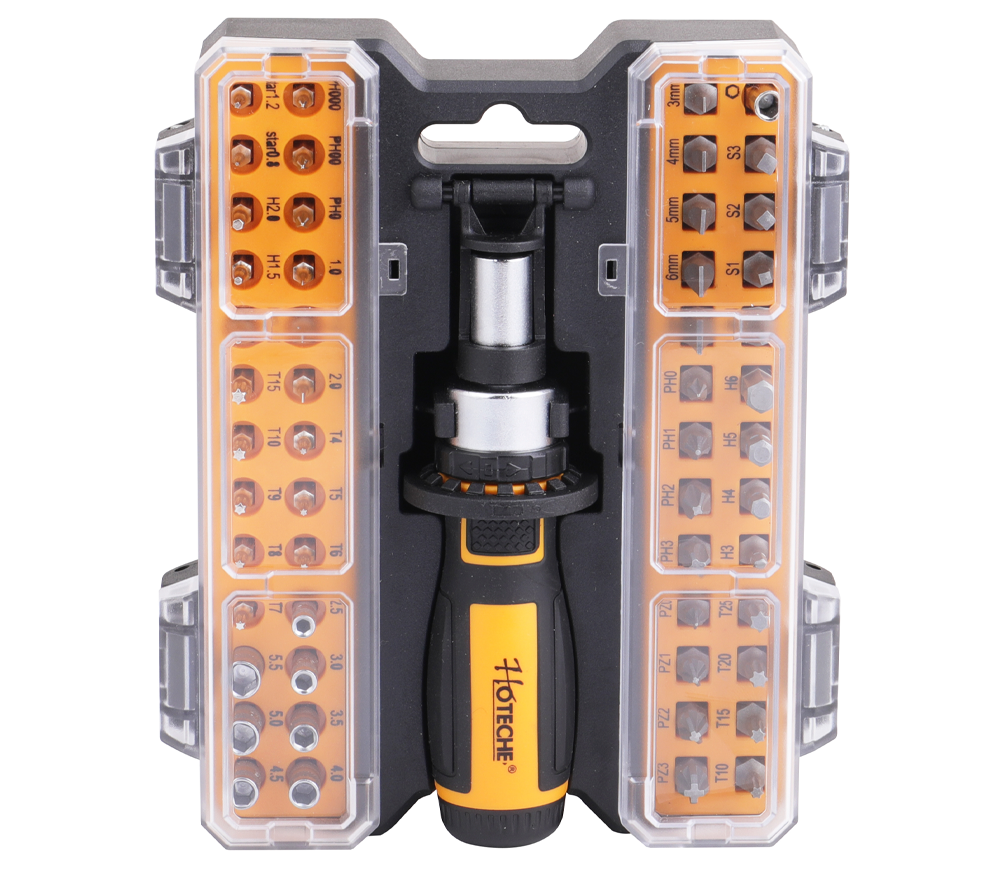 Set 53 duze tubulare și biți HOTECHE 250953 2.5-6 mm