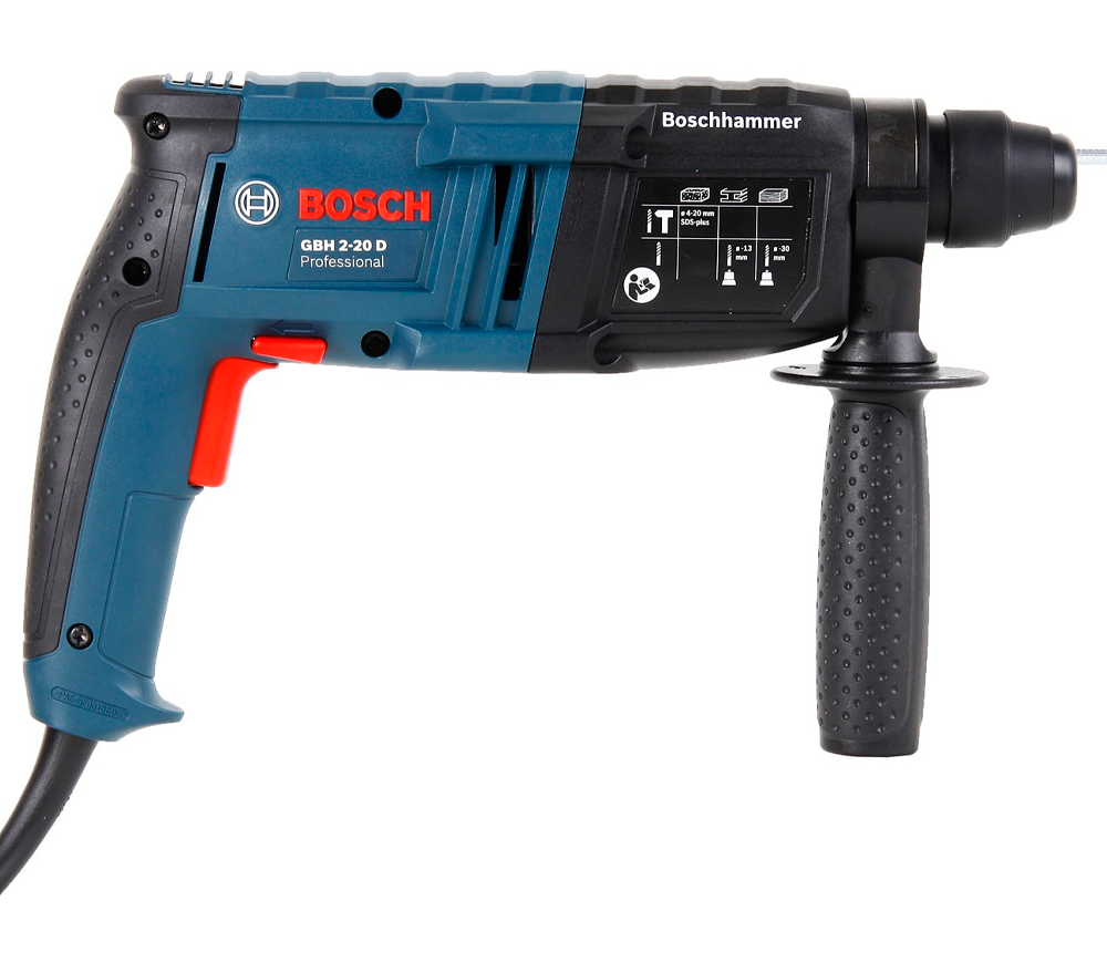 Ciocan rotopercutor BOSCH GBH-2-20 D 650w SDS-Plus-5
