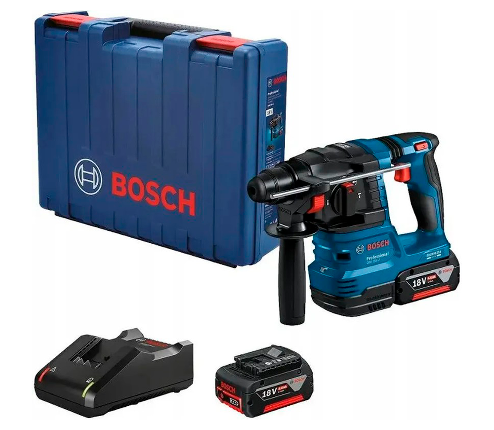 Ciocan rotopercutor cu acumulator BOSCH GBH 185-LI 1.9J 18V 4Ah