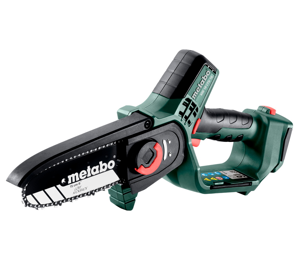 Fierăstrău cu lanț cu acumulator (fără bat) METABO MS 18 LTX 15 150mm 18V