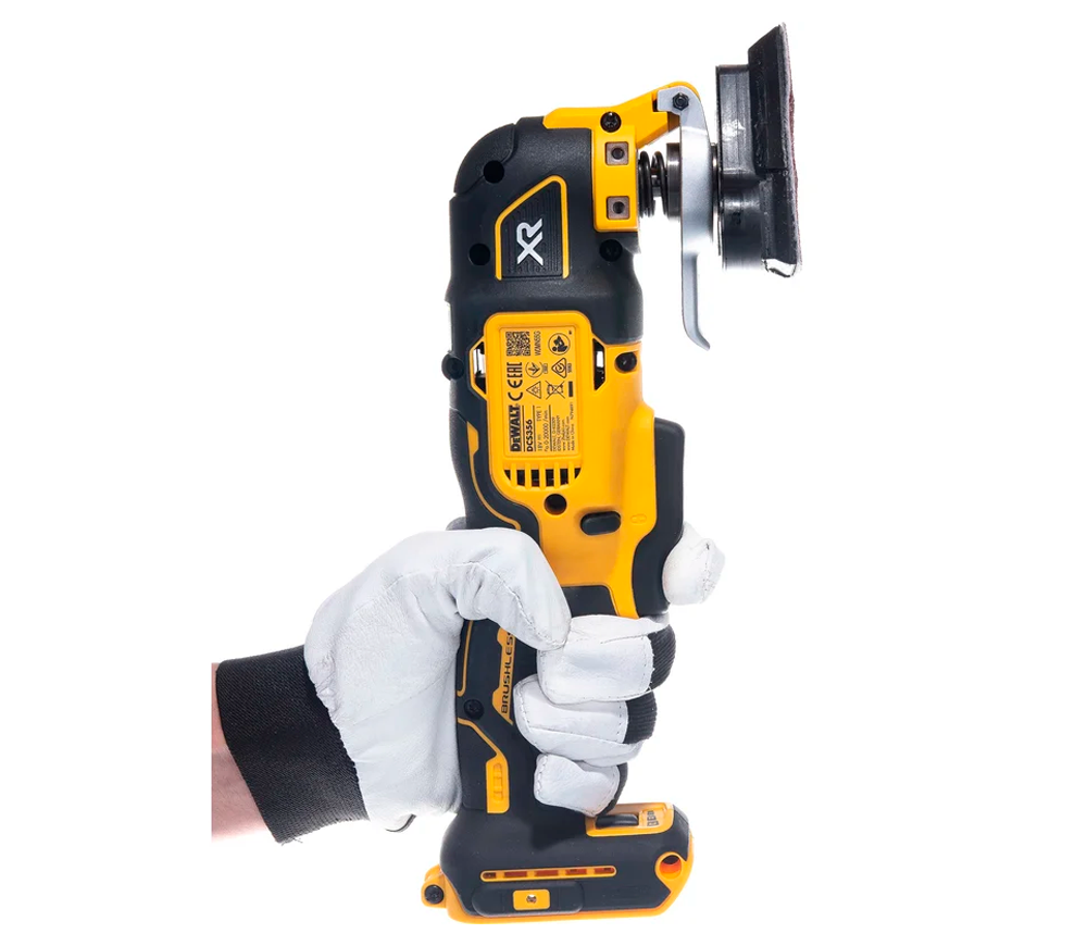 Uneltă multifuncțională fără fir (fără bat) DEWALT DCS356N 18V 20000osc/min-8