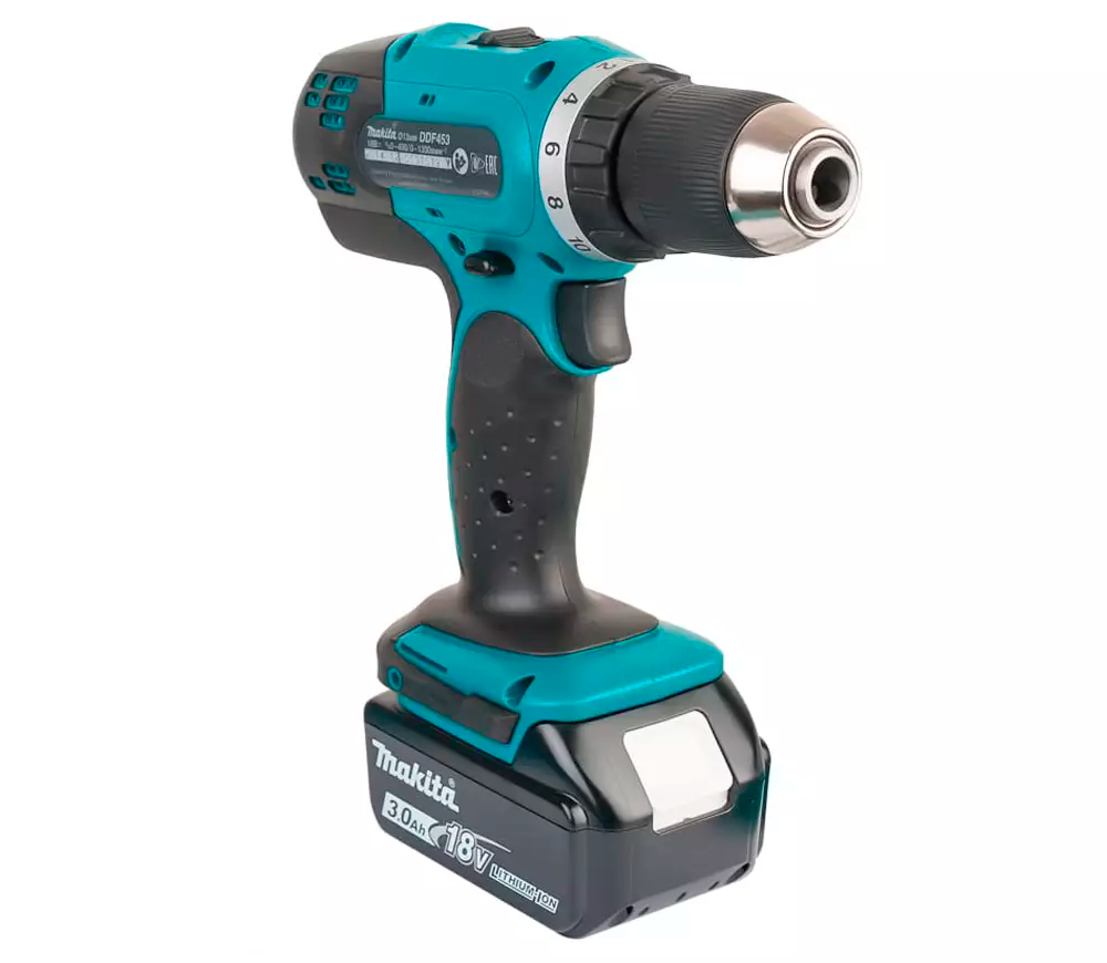 Mașină de înșurubat  cu acumulator MAKITA DDF453RFE 18V 3Ah-2