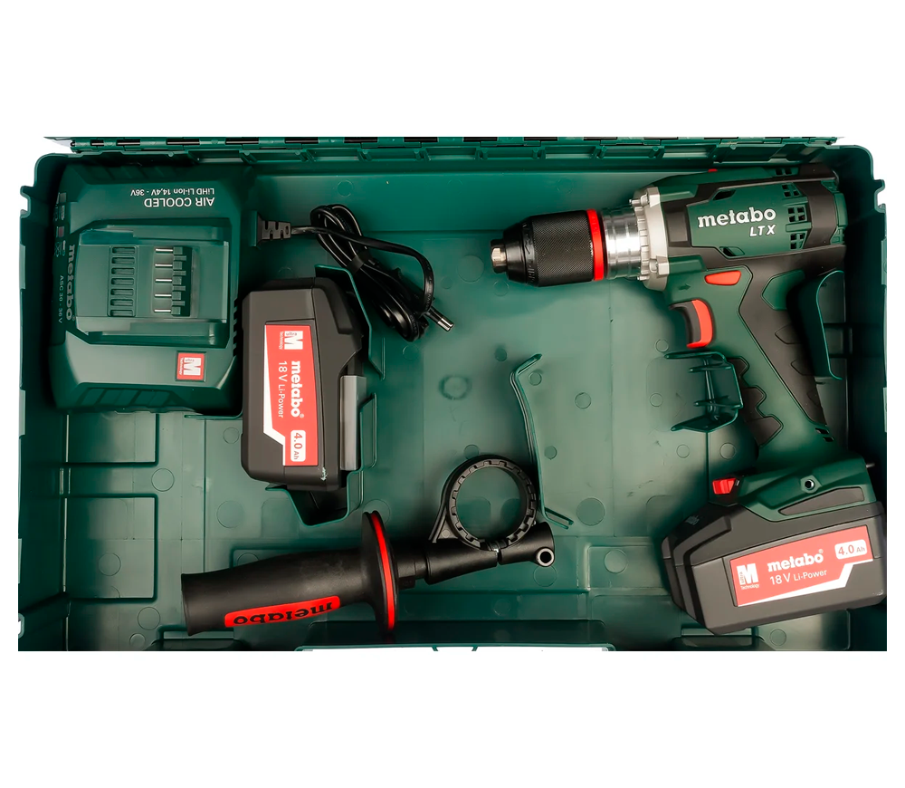 Шуруповёрт аккумуляторный METABO BS 18 LTX Impuls 18В 4Ач-8