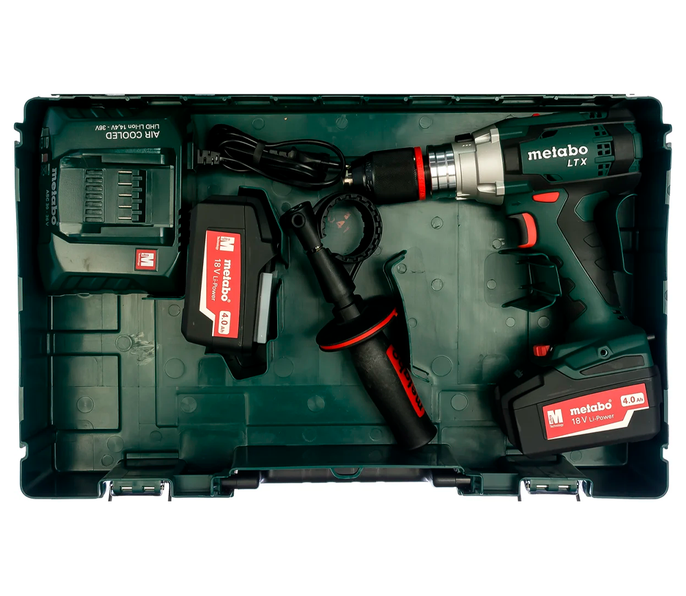 Mașină de găurit cu percutie cu acumulator METABO SB 18 LTX Impuls 18V 4Ah-8