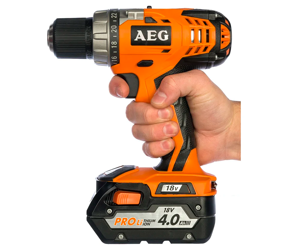 Mașină de înșurubat cu acumulator AEG BS18C Li-402C 18V 4Ah-3