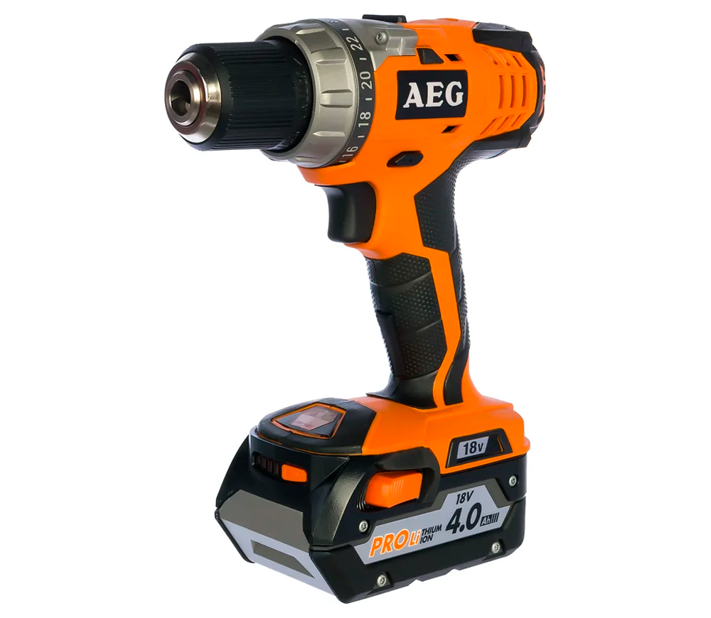 Mașină de înșurubat cu acumulator AEG BS18C Li-402C 18V 4Ah