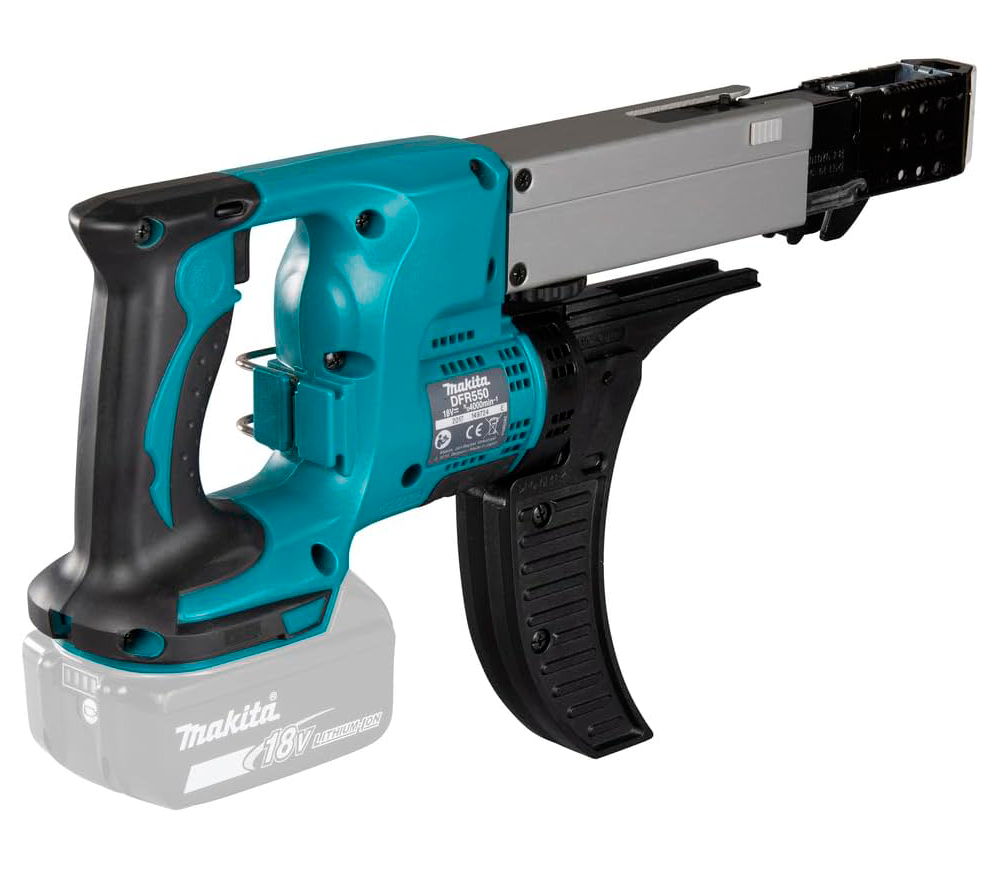 Mașină de înșurubat pentru regips cu acumulator (fără bat) MAKITA DFR550Z 18V-8