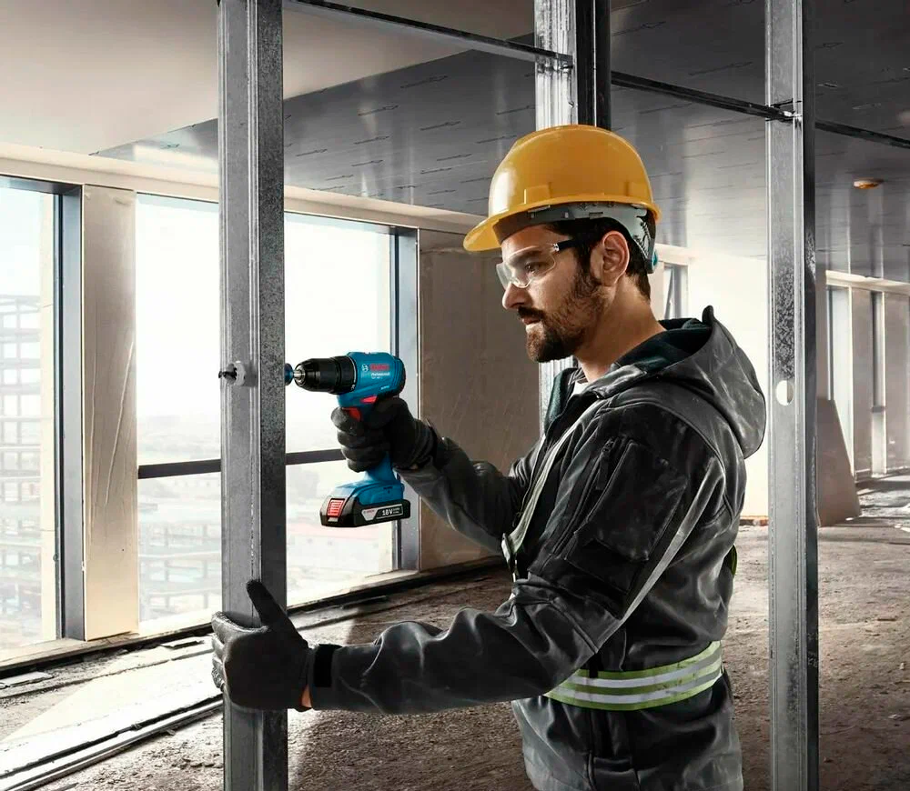 Шуруповёрт аккумуляторный ударный BOSCH GSB 185-LI 18В 2Ач-4