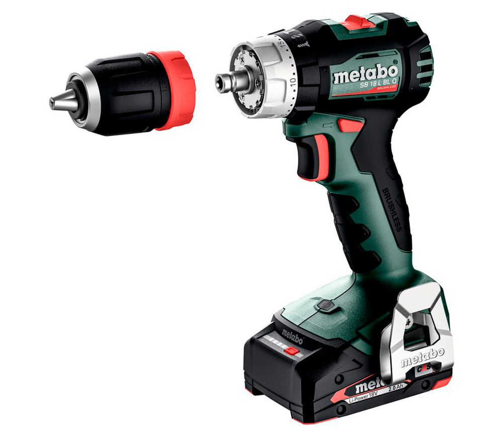 Mașină de înșurubat cu percuție cu acum. METABO SB 18 L BL Q 18V 2Ah-3