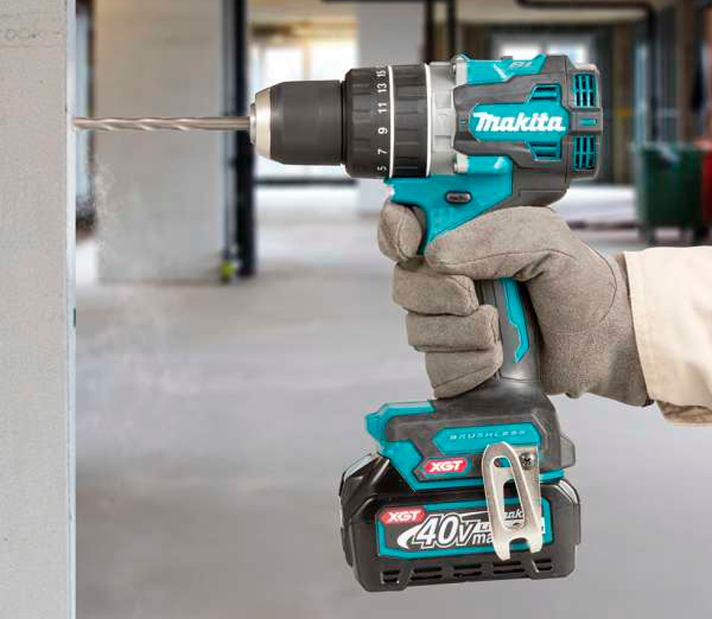 Шуруповёрт аккумуляторный ударный MAKITA HP002GA201 40В 2Ач-5