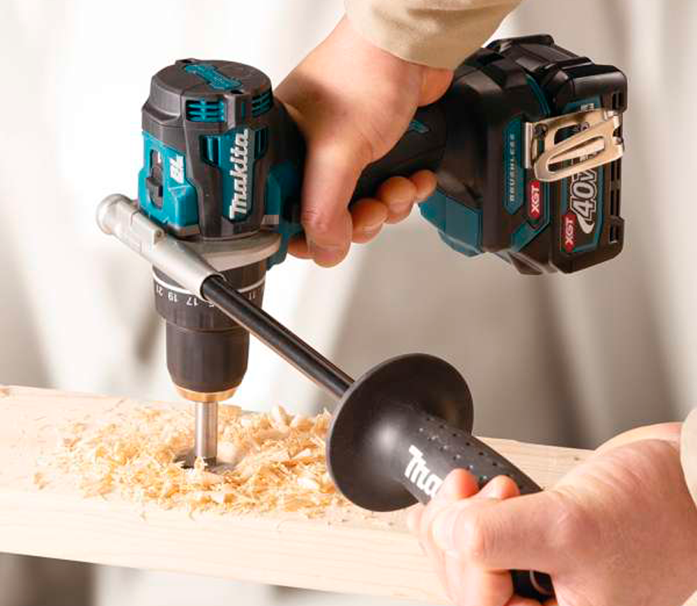 Шуруповёрт аккумуляторный ударный MAKITA HP002GA201 40В 2Ач-6