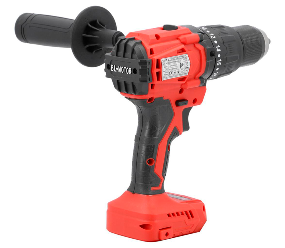Mașină de înșurubat cu percuție cu acum. (fără bat) YATO YT827791 18V-2