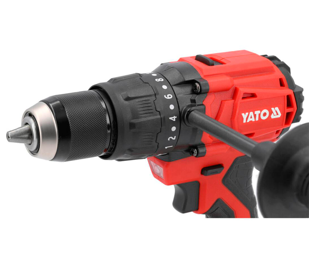 Mașină de înșurubat cu percuție cu acum. (fără bat) YATO YT827791 18V-4