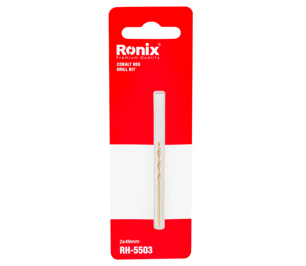 Burghiu pe metal RONIX RH-5503 2.0mm HSS-CO-4