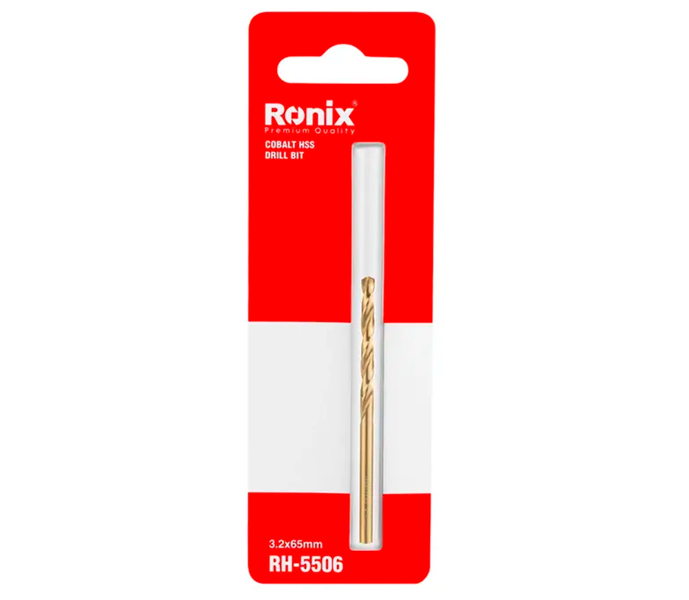 Burghiu pe metal RONIX RH-5506 3.2mm HSS-CO-4