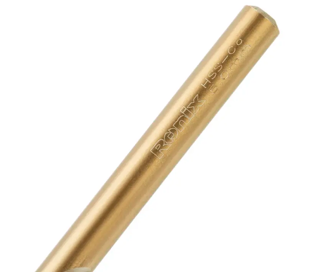 Burghiu pe metal RONIX RH-5512 5.0mm HSS-CO-2