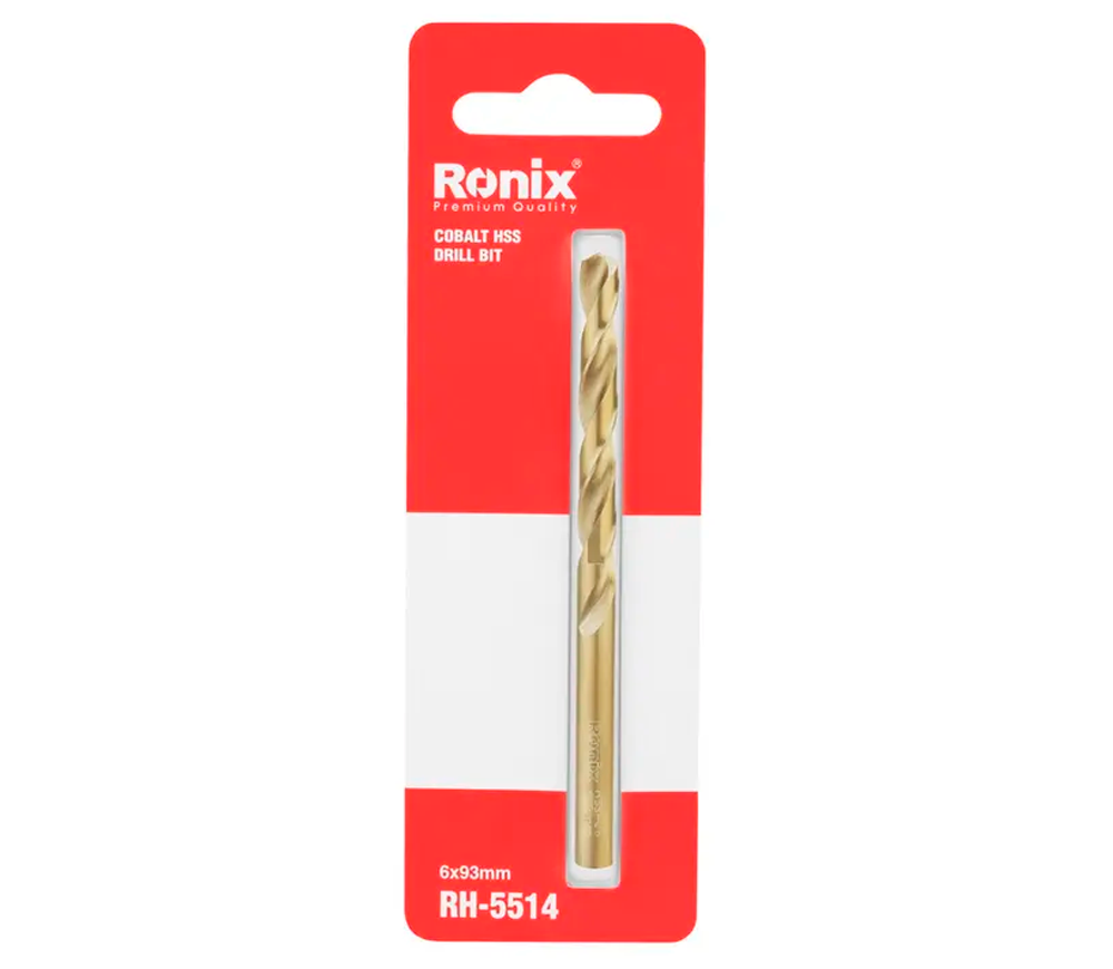 Burghiu pe metal RONIX RH-5514 6.0mm HSS-CO-4