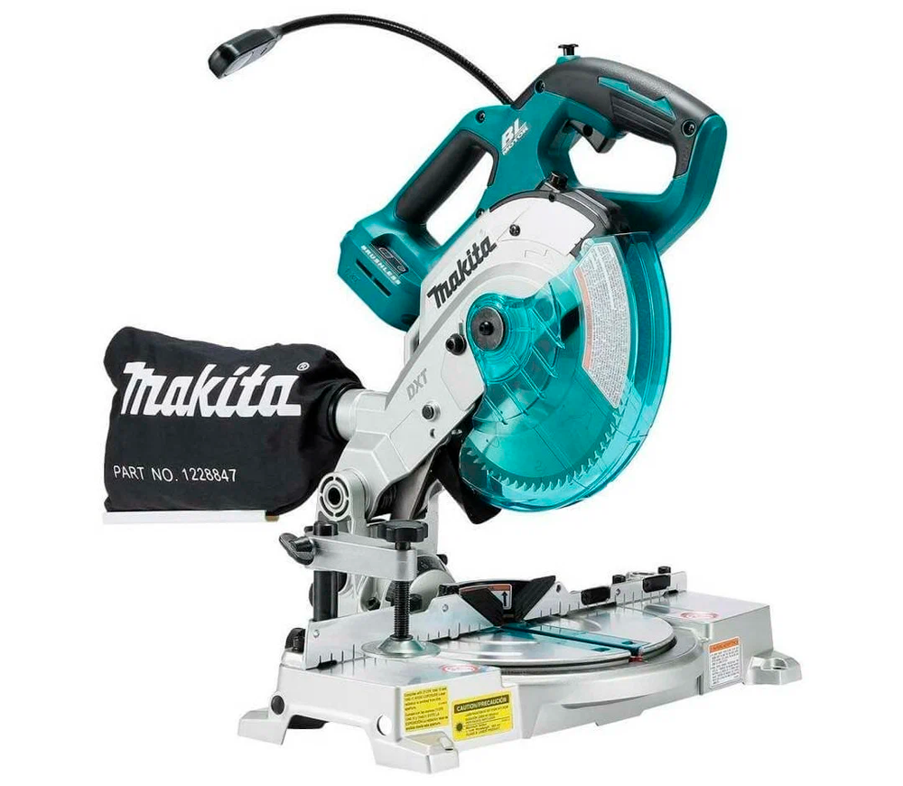 Fierăstrău  circular staționar cu acumulator (fără bat) 18V MAKITA DLS600Z  165mm