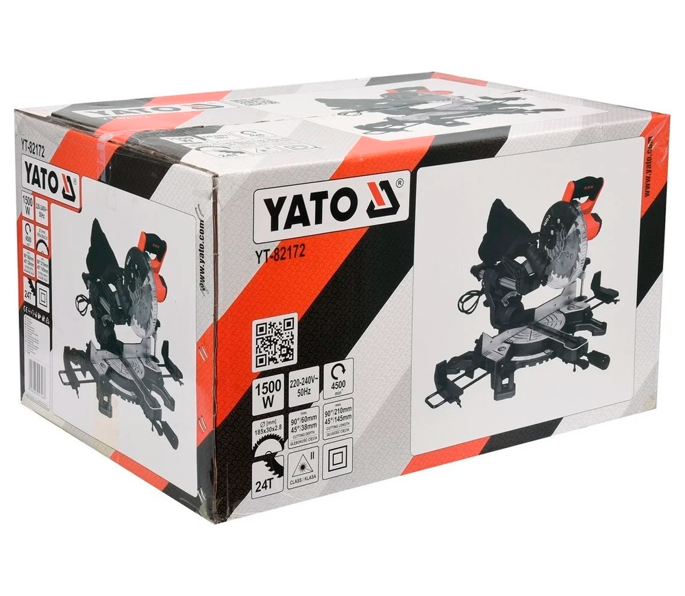 Торцовочная пила YATO YT82172 1500вт 185мм-5