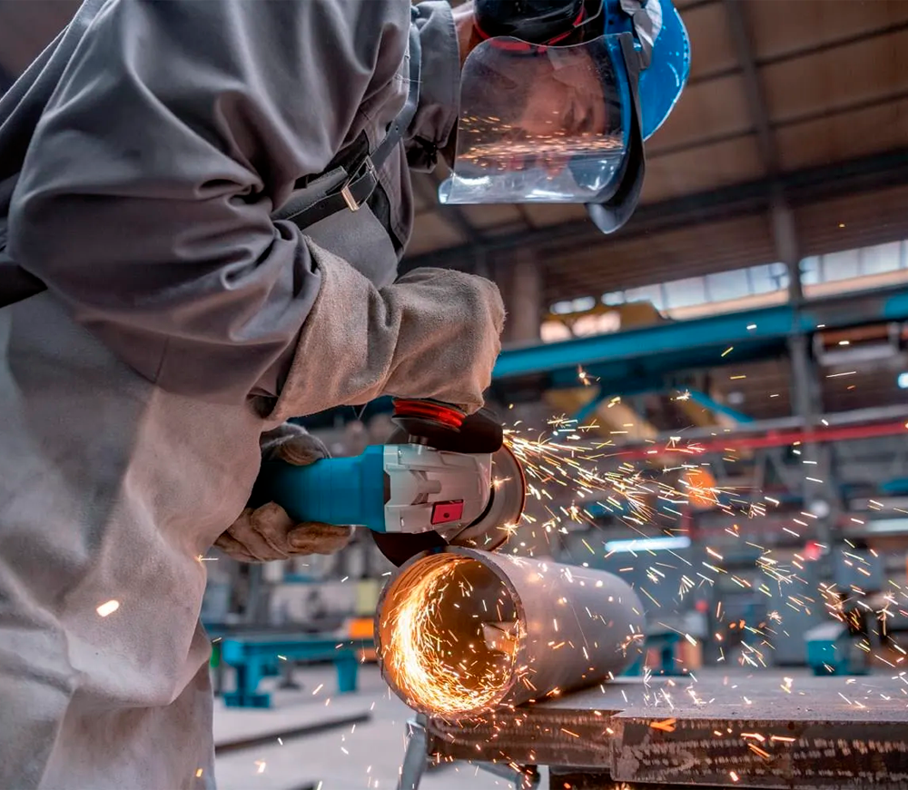 Угловая шлифмашина BOSCH GWS 12-125 P 1200вт 125мм-5