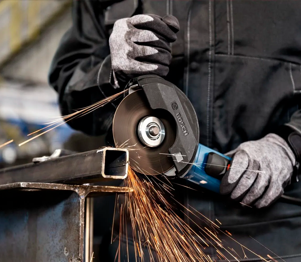 Угловая шлифмашина BOSCH GWS 12-125 P 1200вт 125мм-6
