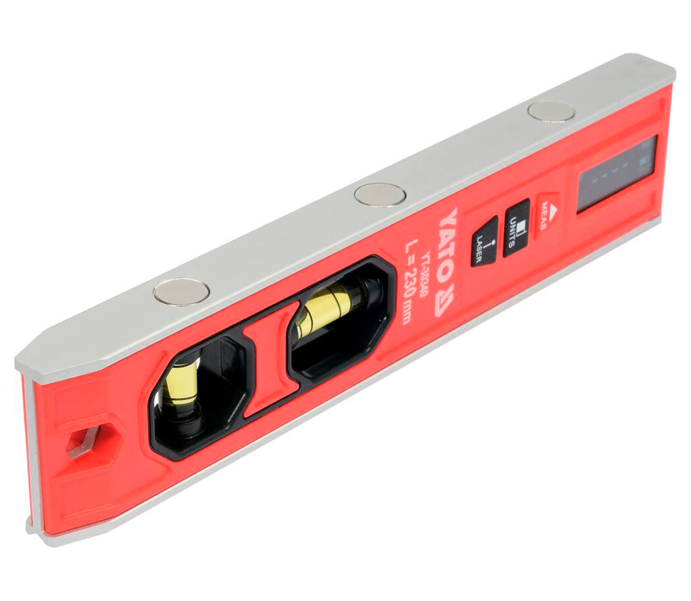 Nivelă cu telemetru lazer YATO YT30340 230mm 10m-3