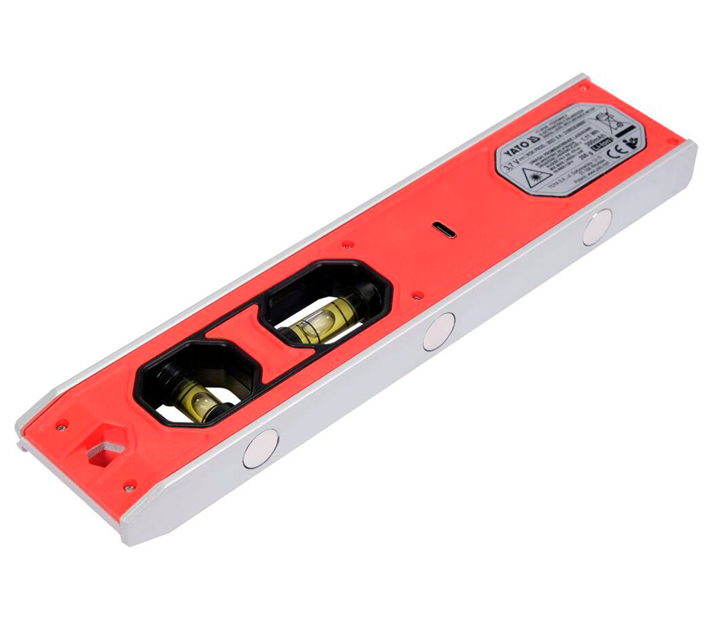 Nivelă cu telemetru lazer YATO YT30340 230mm 10m-4
