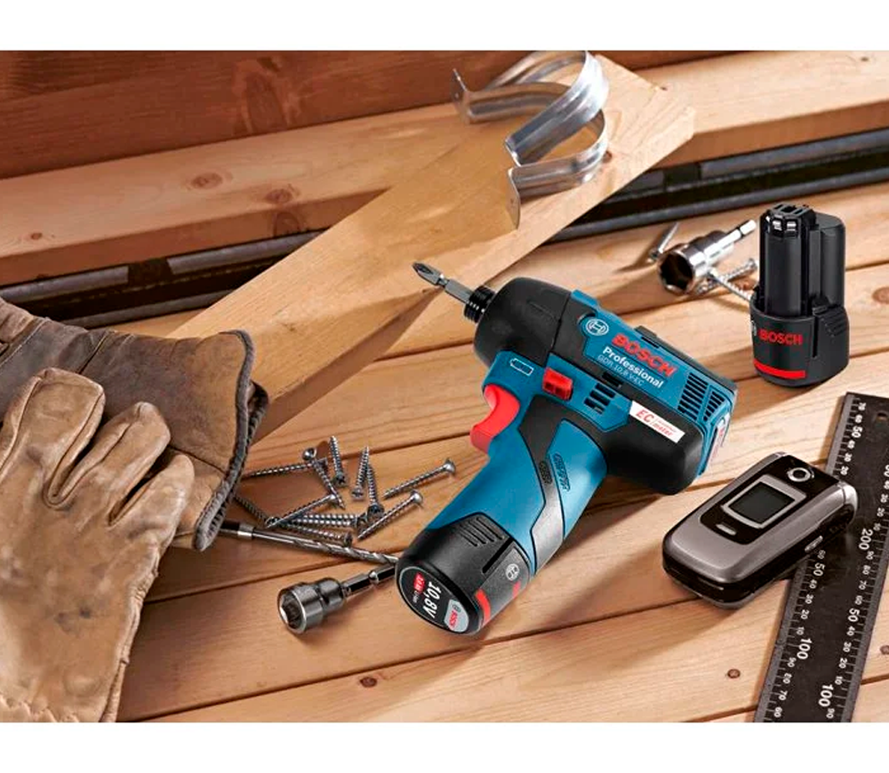 Șurubelnița cu acumulator сu impact (fără bat.) BOSCH GDR 12V-110 12V-3