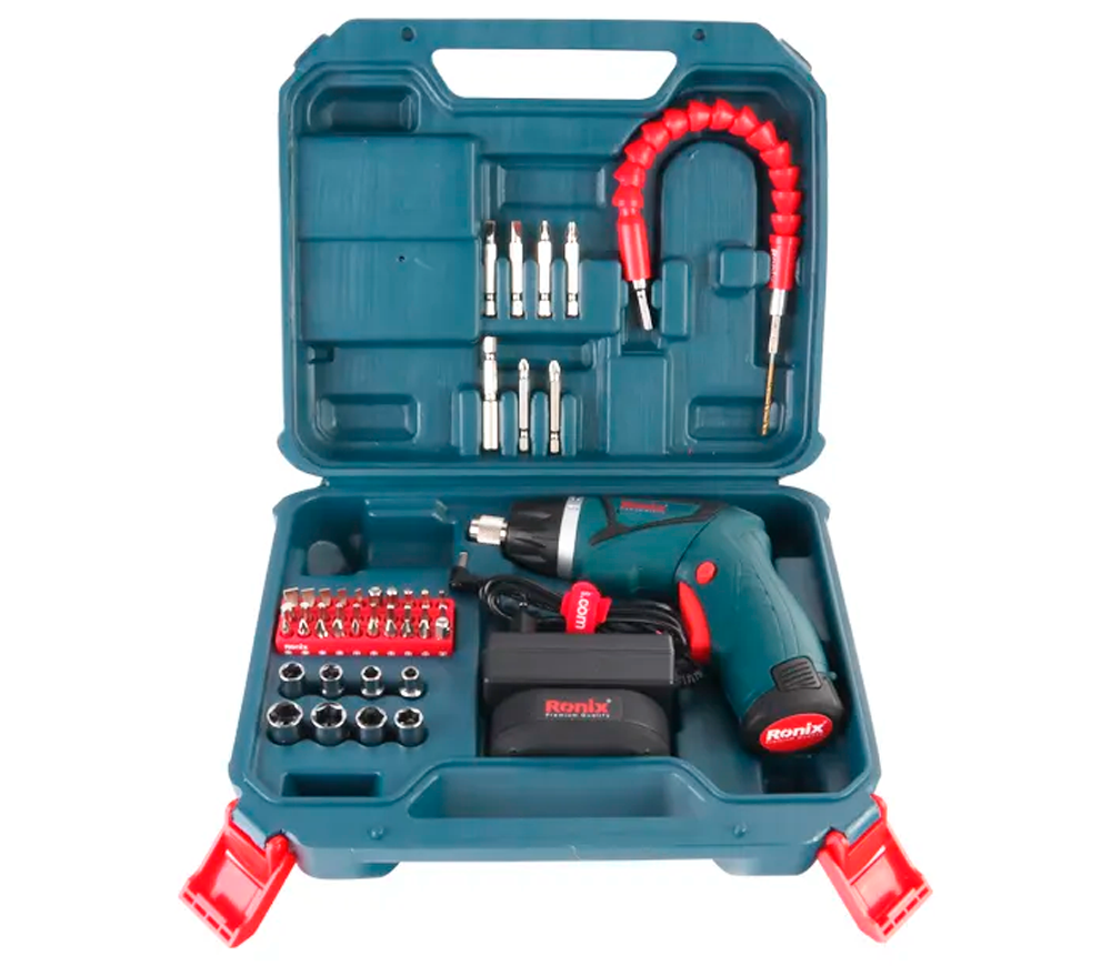 Șurubelniță cu acumulator RONIX 8572 7.2V 1.5Ah-8