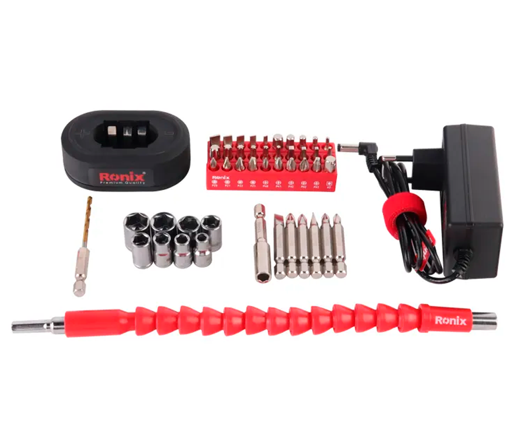 Șurubelniță cu acumulator RONIX 8572 7.2V 1.5Ah-9