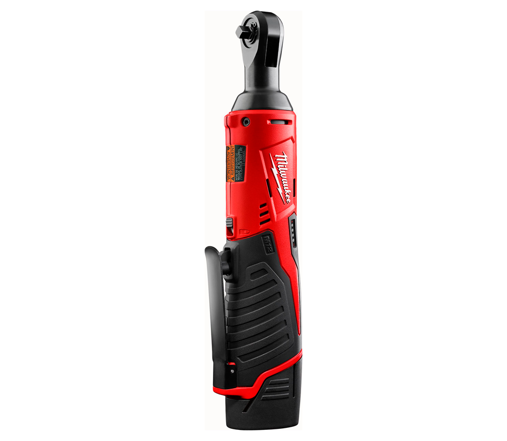 Cheie cu clichet fără fir 18V 2Ah MILWAUKEE M12 IR-201B 3/8 47Nm
