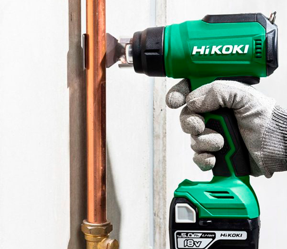 Suflantă de aer cald cu acum. (fără bat) HIKOKI RH18DAW4Z  550°C-5